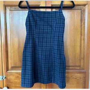Urban outfitters plaid mini dress